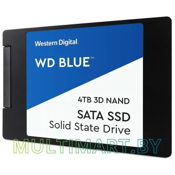 SSD диск WD Blue 3D NAND 4TB (WDS400T2B0A)